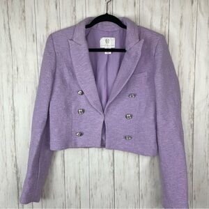 Revolve House of Harlow lavender tweed blazer size small
